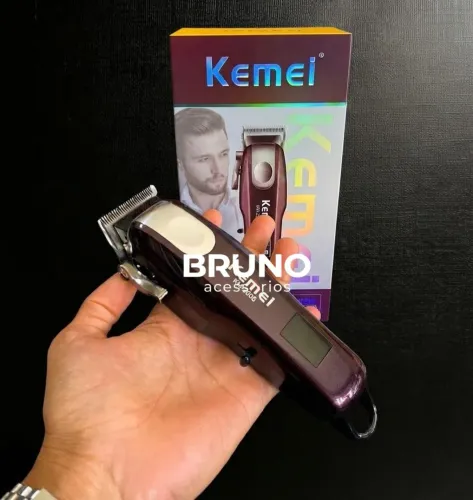 Máquina de cortar cabelo kemei durawell