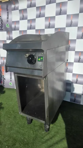 Chapa a gas Macom inox 