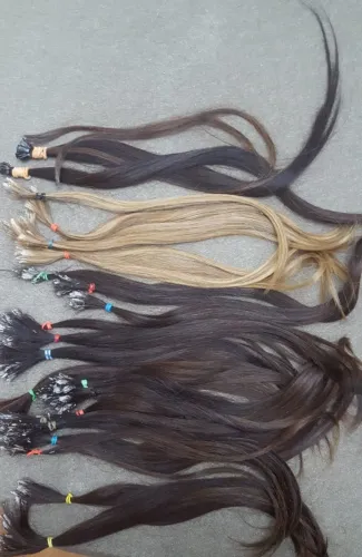 Cabelo humano natural Mega Hair liso