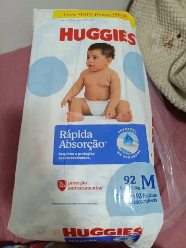 Fralda huggies