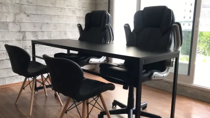 Mesa de Estudo Reforçada 1,80m NOVA Multiuso para Computador Notebook Home Office Birô