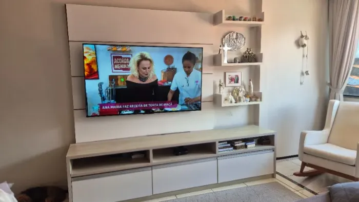 Painel de TV + rack