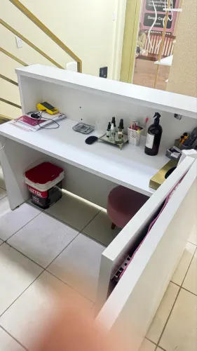 Balcão para recepção