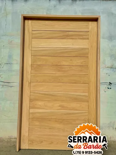 PORTAS DE MADEIRA - DIRETO DA FÁBRICA (Pronta Entrega!)