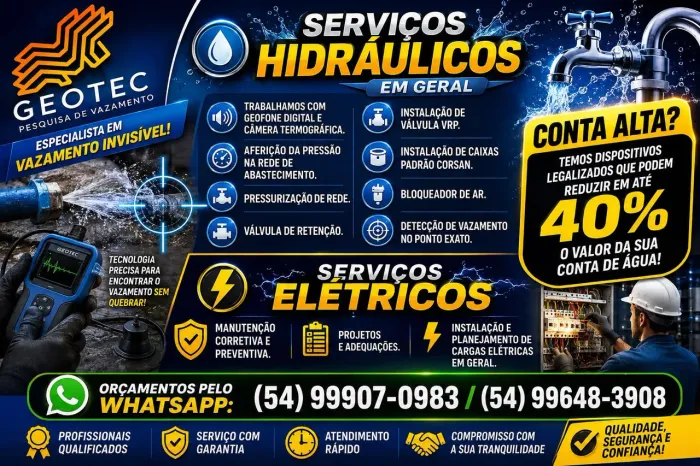 GEOTEK ESPECIALIZADA EM VAZAMENTOS OCULTOS