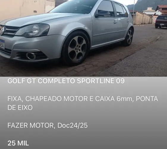 Volkswagen Golf GT 2.0 MI Total Flex 8V 4P 2009