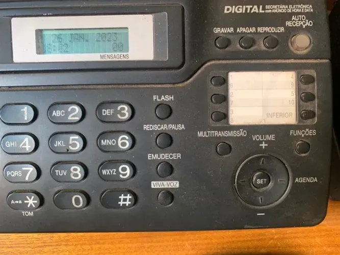 Aparelho De Fax Panasonic- KX- FT 938