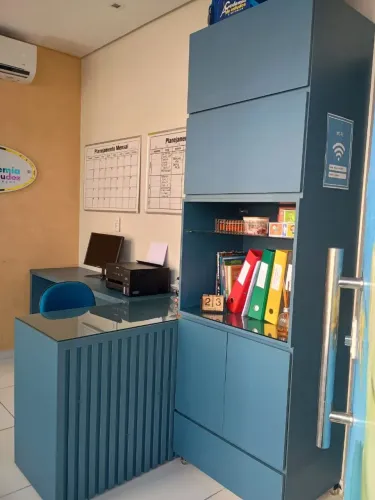 Móveis para recepção em MDF