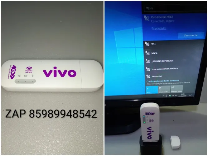 Modem 4G Wi-fi Funciona Como Roteador HUAWEI USB