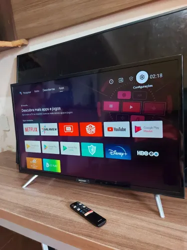 Smart tv Android 32 polegadas semp