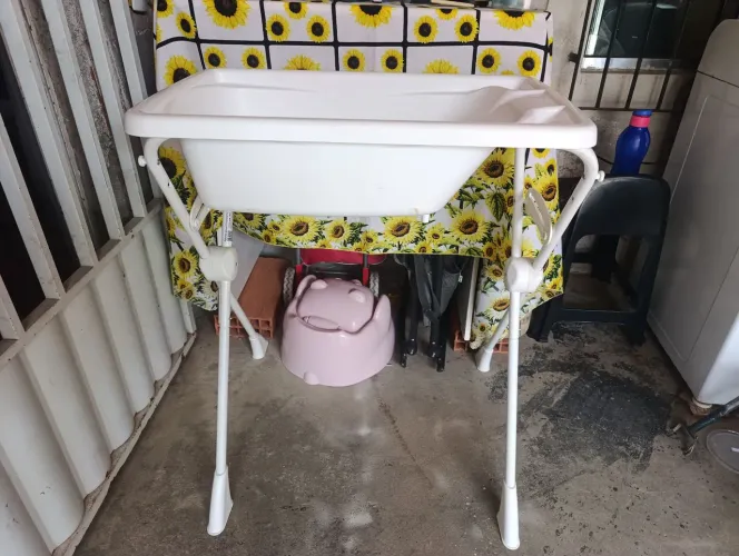 Banheira de pé para bebê