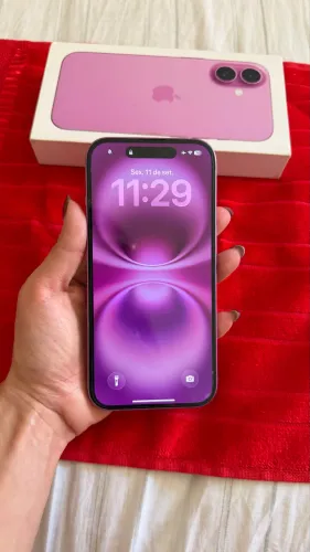 iPhone 16 128GB IMPECÁVEL, SEM NENHUM DETALHE