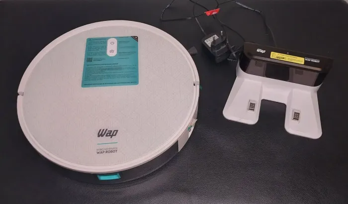 WAP ROBOT W1000 Smart (com Wi-Fi e base carregadora automática).