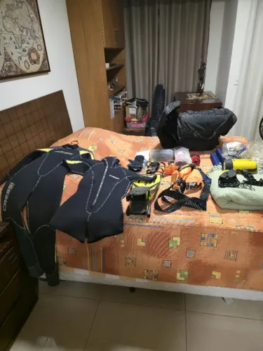 Kit Completo de Mergulho Autônomo - Cressi + Acessórios