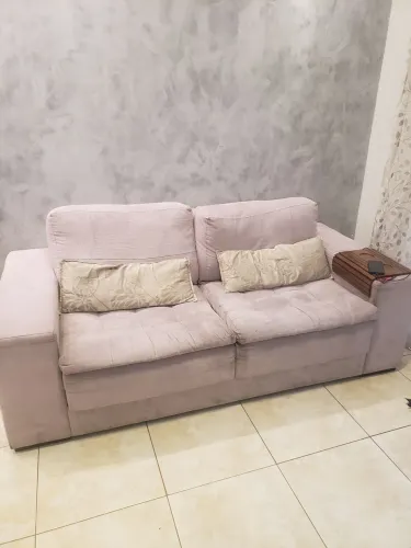 Sofá Sued pouco uso