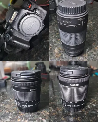 Máquina fotográfica Canon T6i