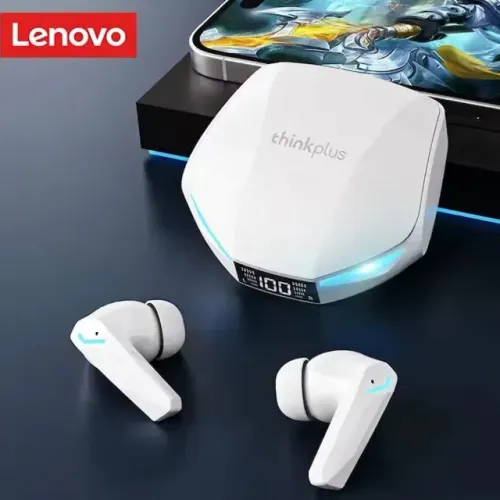 Fone Lenovo Bluetooth XT53 Branco Lacrado