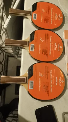 Raquete tênis de mesa, vollo impulse