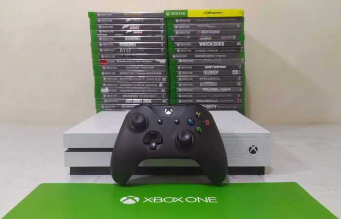 Xbox One S 4K + 200 JOGOS PARCELO EM ATÉ 18X 