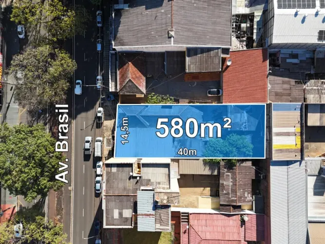 Terreno à venda em Maringá, Zona 03, com 580 m²