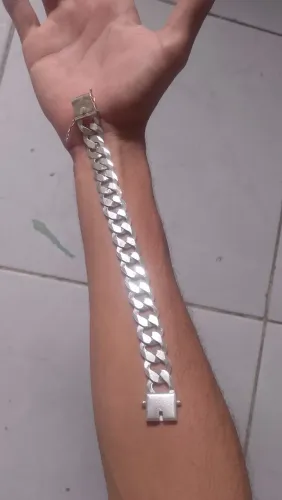 Pulseira Prata 17mm