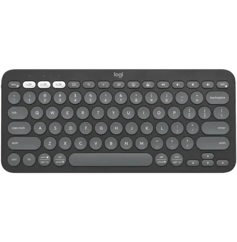 Logitech - Teclado sem fio (Pebble Keys 2 K380s)