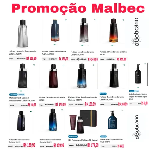 Promoção de Perfumes o Boticário e Eudora com preco baixos aproveitem nossas ofertas