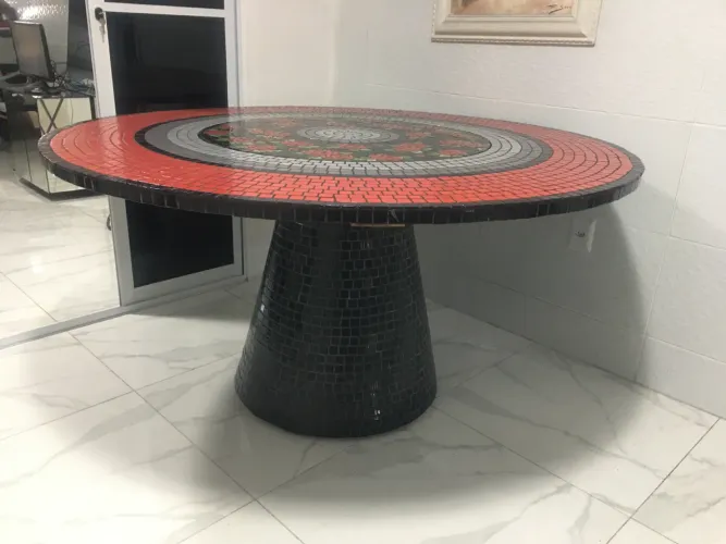 Vendo Mesa Redonda com Tampo Giratório