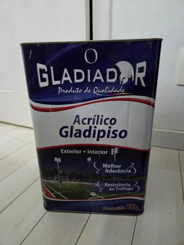 TINTA GLADIADOR COR VERMELHA 18L