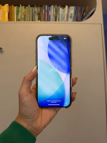 iPhone 16 Pro 128GB Titânio Deserto - Bateria 90% - Nota Fiscal Apple