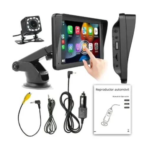 Multimidia E Espelhamento Automotivo 7'' Android Auto e Car Play
