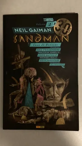 hq neil gaiman - sandman edição especial de aniversário vol. 2
