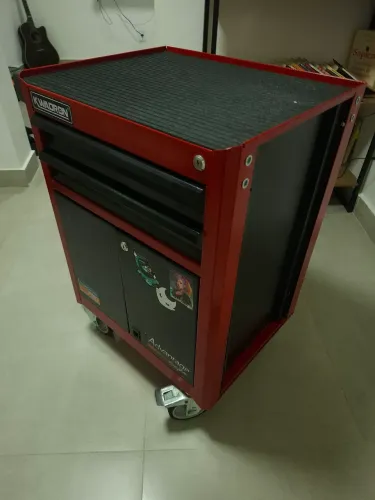 Carrinho organizador tramontina advantage para tatuagens e ferramentas
