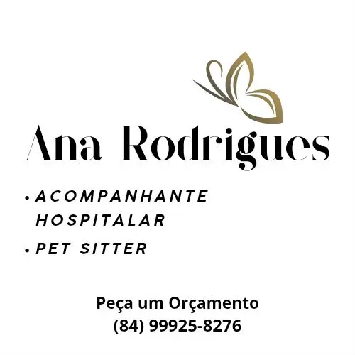Acompanhante Hospitalar/Ambulatorial e Pet Sitter 