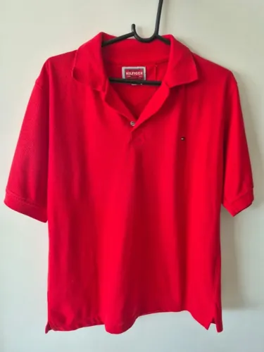 Camisa Polo Vermelha Tommy Hilfiger