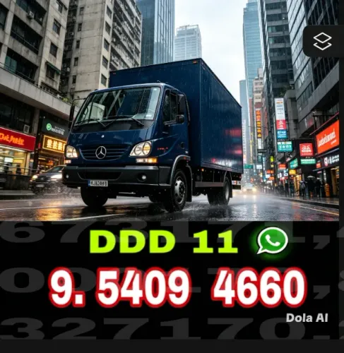 Frete em Inrerlagos  Mudanças e Carretos com Transporte de Móveis