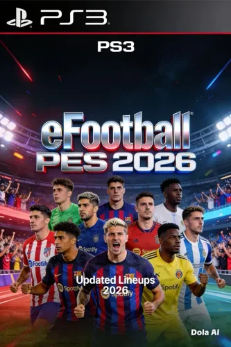 Pés/efootball 2026 ps3 atualizado 
