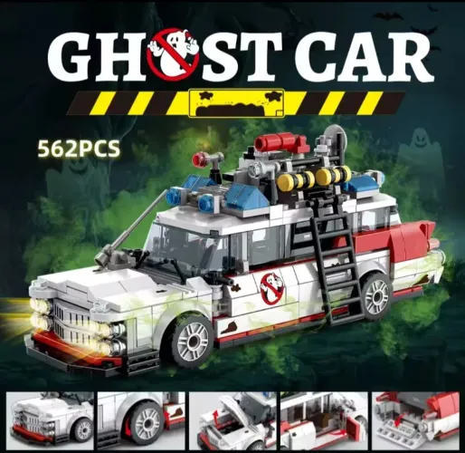 Ecto-1 Ghostbusters Ghost Car 562 peças de montar 