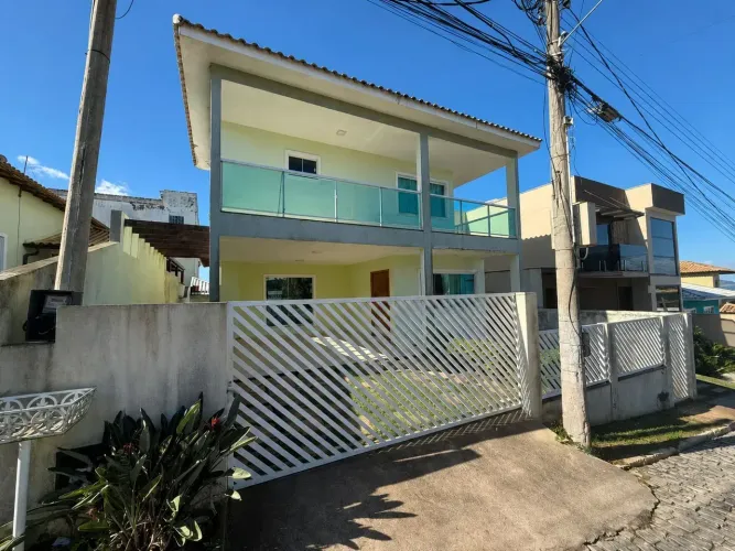 Casa Duplex Condomínio dos Pássaros Cabo Frio, 192.44m², 3 Quartos (1 Suíte), Piscina, Áre