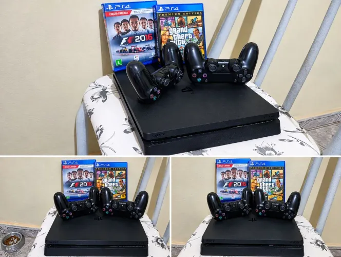 PlayStation 4 slim 1TB, Usado em boas-condições