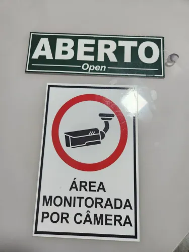 Placas pra comércio 