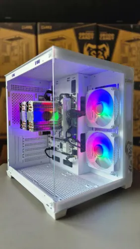 PC GAMER RYZEN 5 5600G 16GB DDR4 3200MHz SSD NVMe M.2 256GB Fonte MSI 650W 80 Plus 