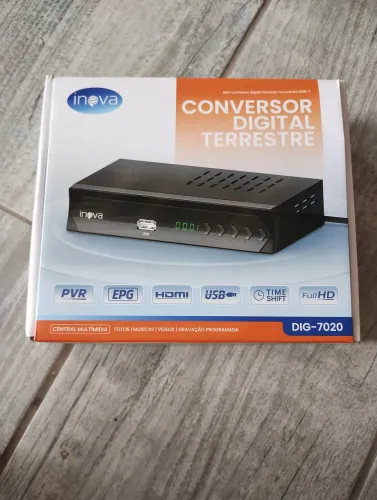 Vendo conversor digital, novo na caixa R$ 70,00