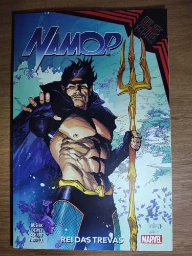 Marvel Comics editora Panini Namor: Rei das Trevas Capa Cartão excelente estado