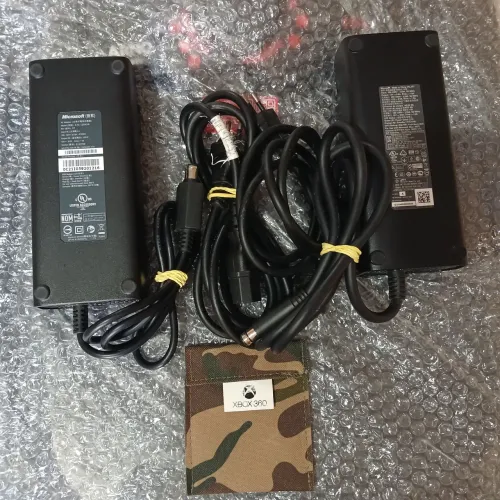 Fonte xbox 360 original de 1 e 2 pinos 