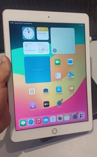 iPad 6 com Caixa e capa protetora troco