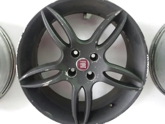 Roda aro 17 Preta fosca Stilo Black Motion Fiat Palio 4X98 Jogo