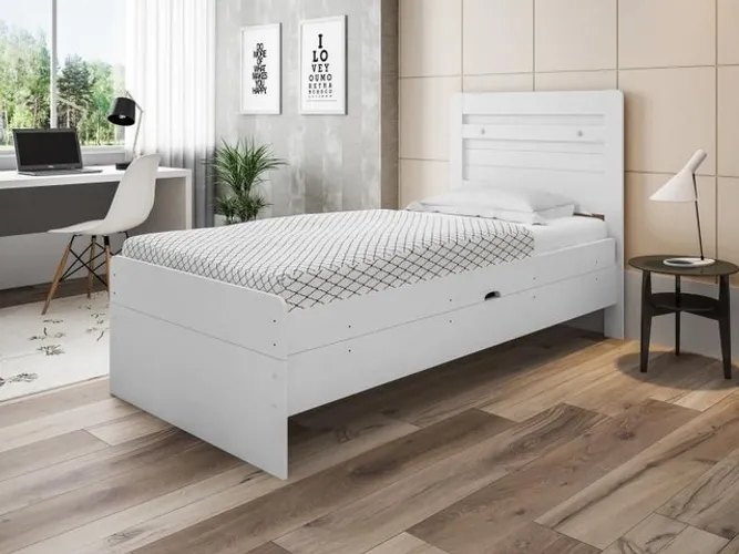 Quarto cama baú solteiro