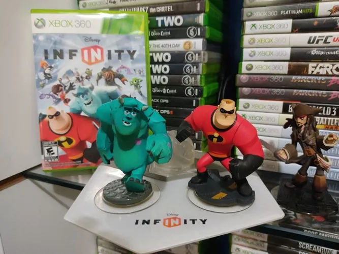 Jogo do Xbox 360 INFINITY ( completo / plataforma / personagens / mundo)