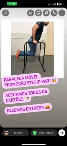 PARALELA MÓVEL 290 WATZAP * 